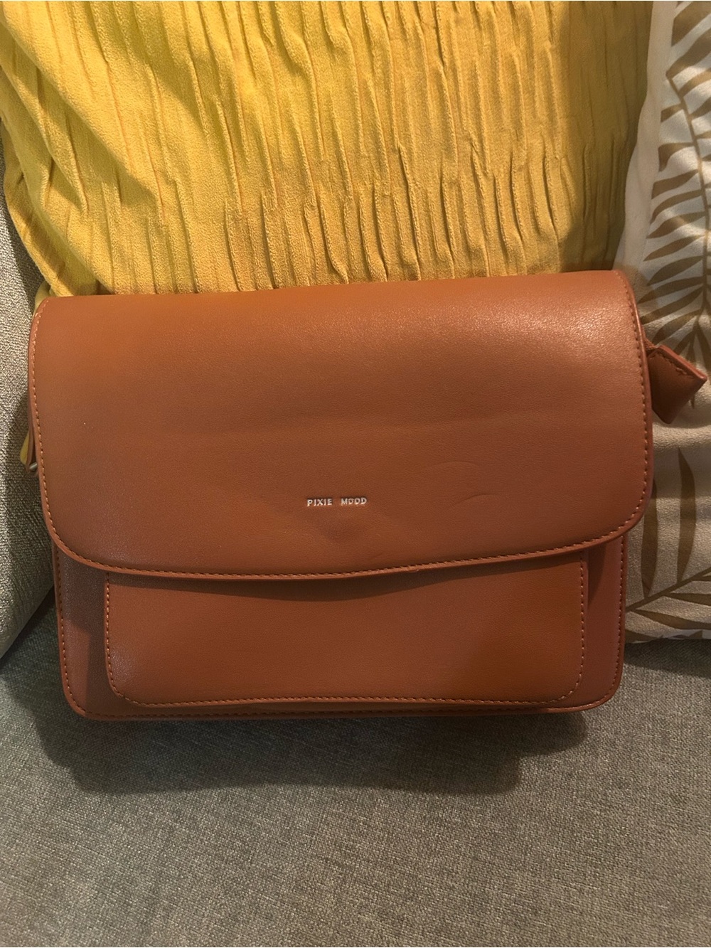 Pixie Mood Brown Crossbody Bag